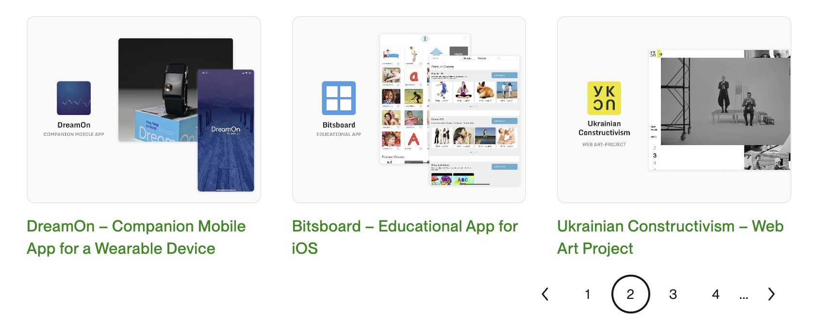 Upwork portfolio
