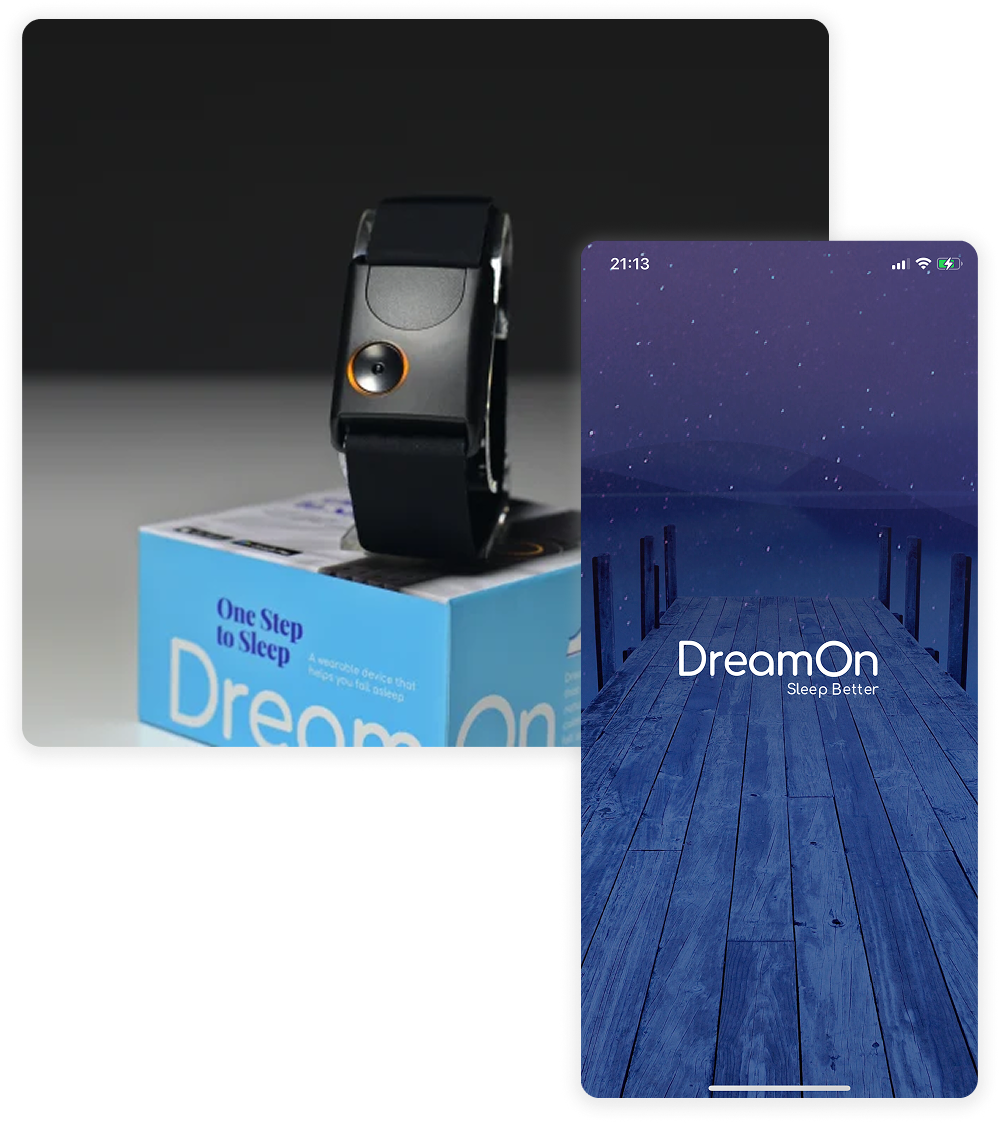 DreamOn – Companion Mobile App case study preview