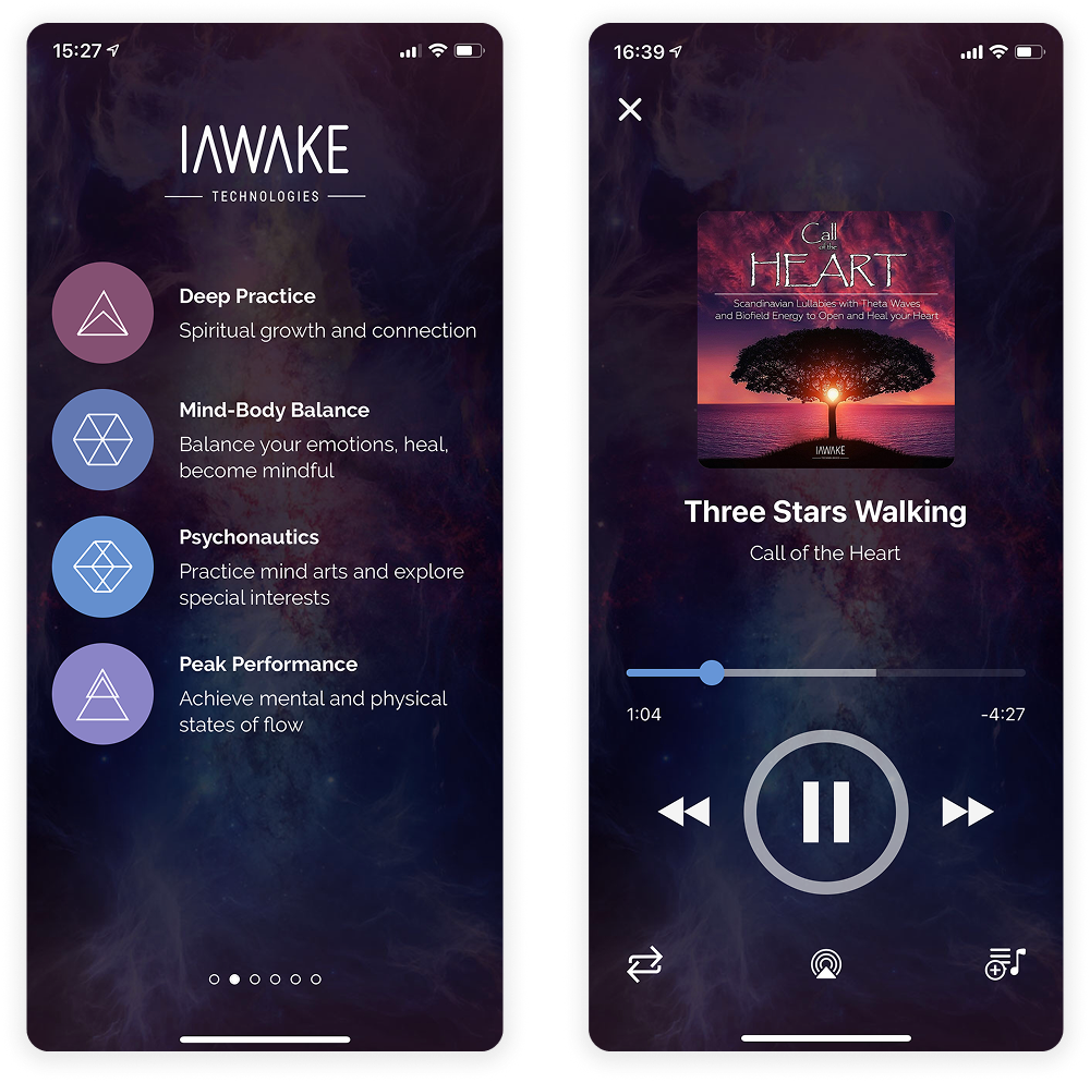 iAwake Mobile Audio Player case study preview